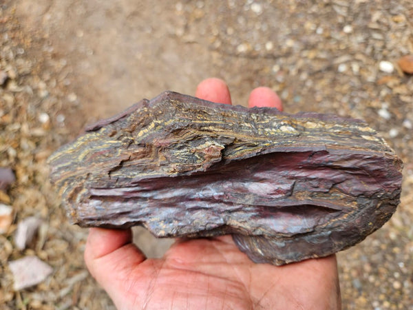 Tiger Iron rough rock TIR190