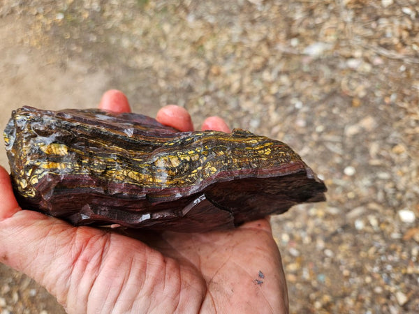 Tiger Iron rough rock TIR190