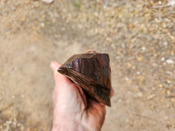 Tiger Iron rough rock TIR189