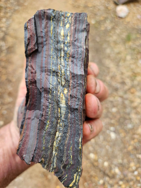Tiger Iron rough rock TIR188