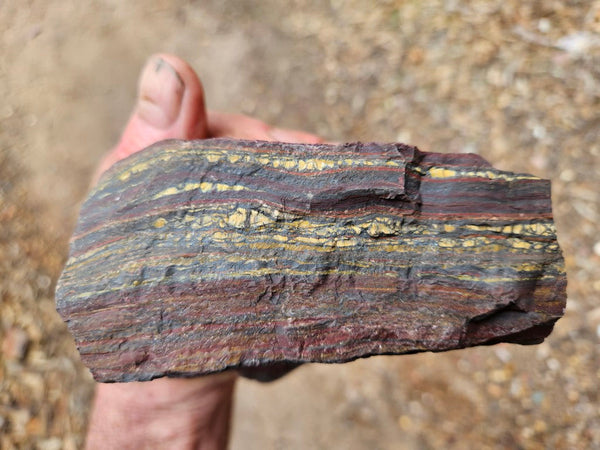 Tiger Iron rough rock TIR188