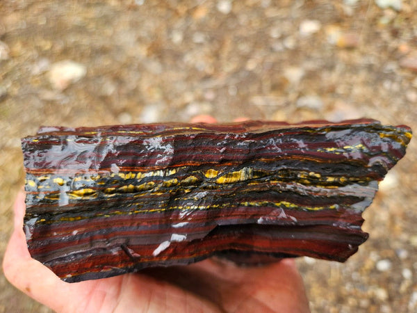 Tiger Iron rough rock TIR188