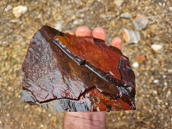 Tiger Iron rough rock TIR188