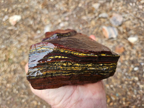 Tiger Iron rough rock TIR188
