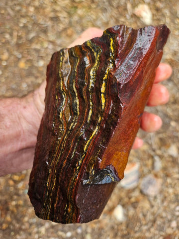 Tiger Iron rough rock TIR188