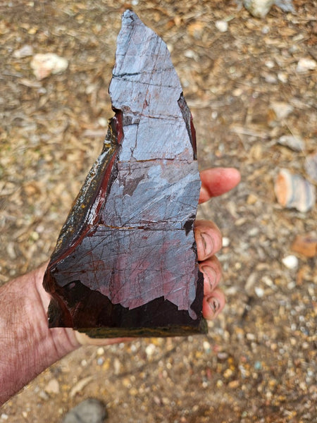 Tiger Iron rough rock TIR187