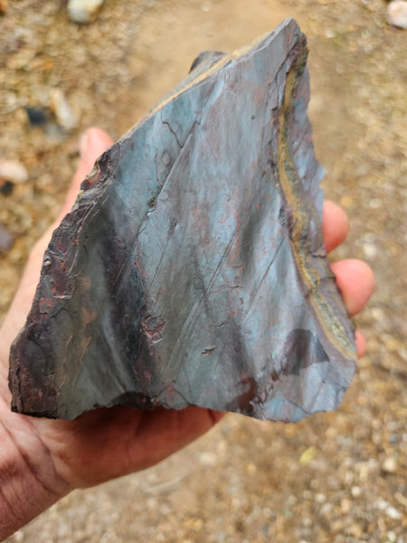 Tiger Iron rough rock TIR186