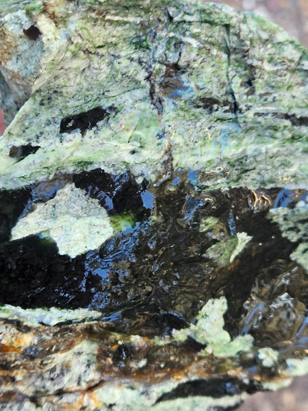 Rough Chrome Chalcedony CCR179