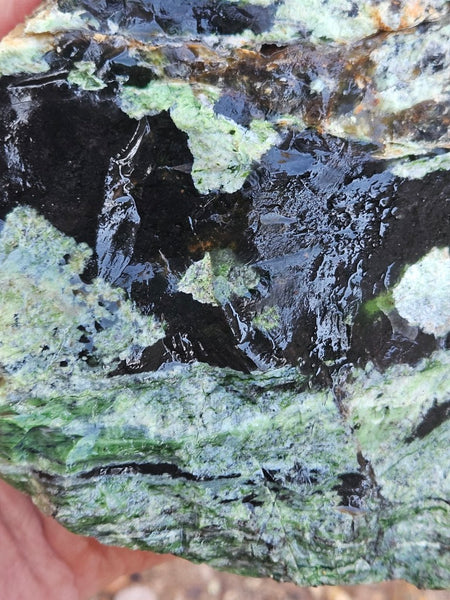 Rough Chrome Chalcedony CCR179