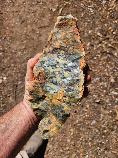 Dendritic Opal  rough.  DOR275