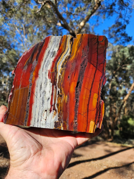 Sunset Jasper polished display specimen SU203