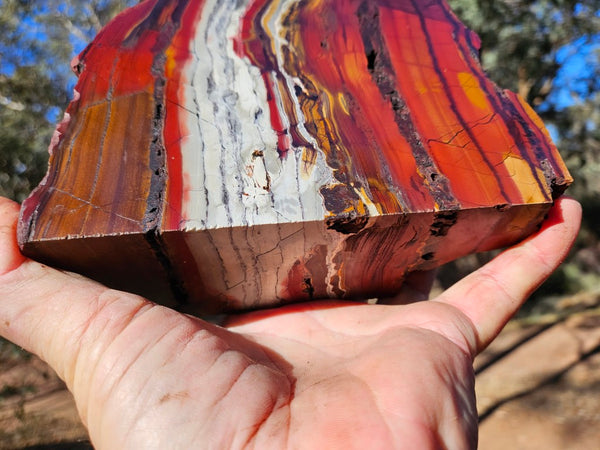 Sunset Jasper polished display specimen SU203