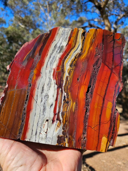 Sunset Jasper polished display specimen SU203