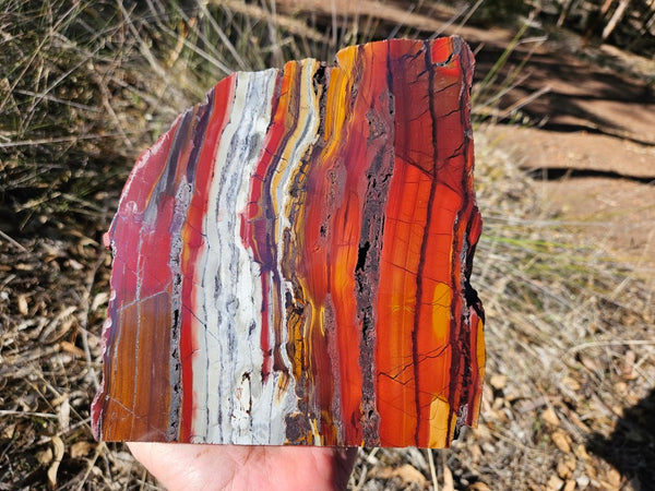 Sunset Jasper polished display specimen SU203