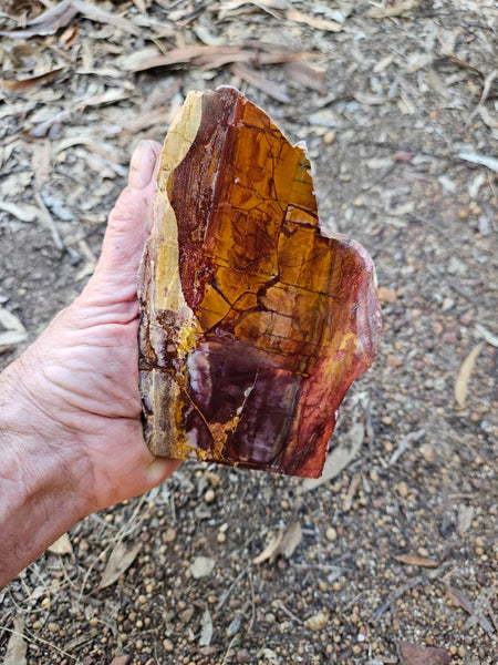 Sunset Jasper polished display specimen SU204