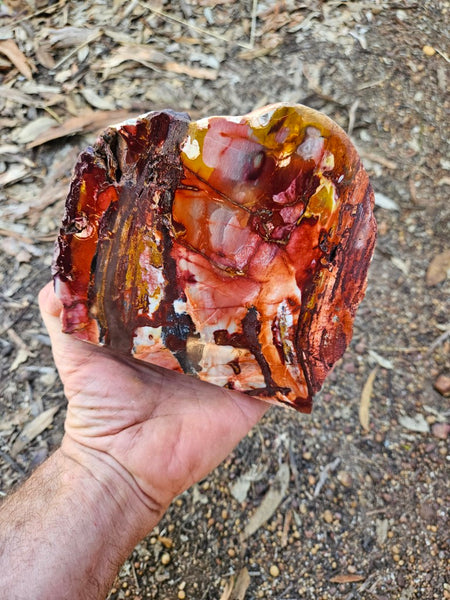 Sunset Jasper polished display specimen SU205