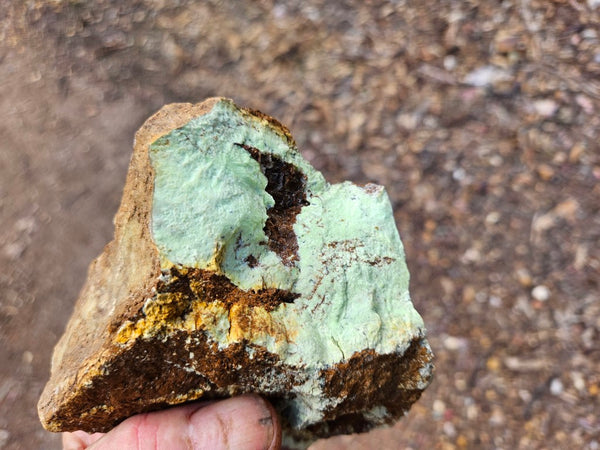 Lime magnesite rough.  LMR 132