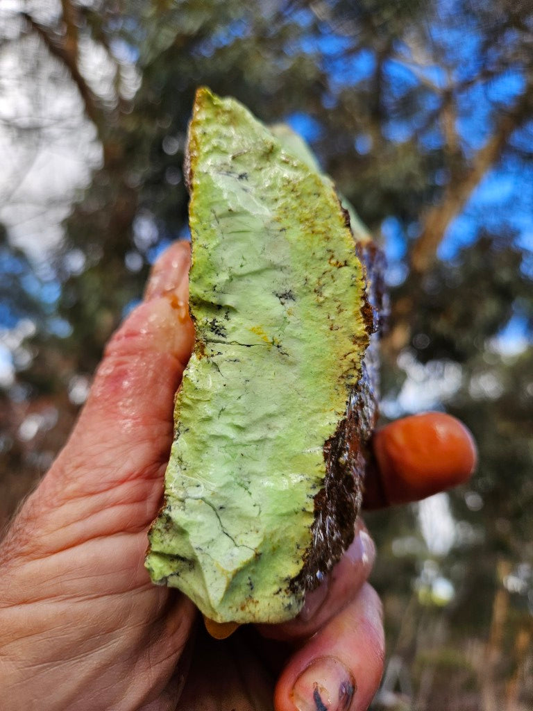 Lime magnesite rough.  LMR 133