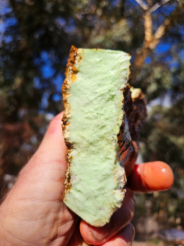 Lime magnesite rough.  LMR 134