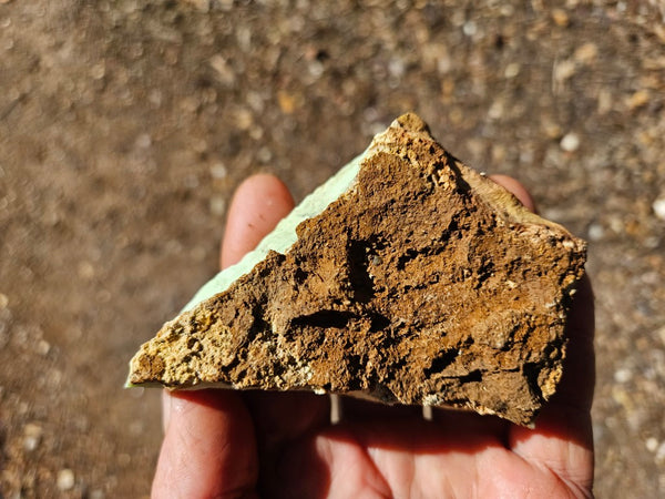 Lime magnesite rough.  LMR 135