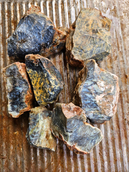 Dendritic Opal  rough.  DOR280
