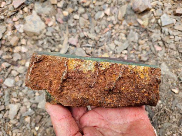 Chrysoprase rough.  CHR 217