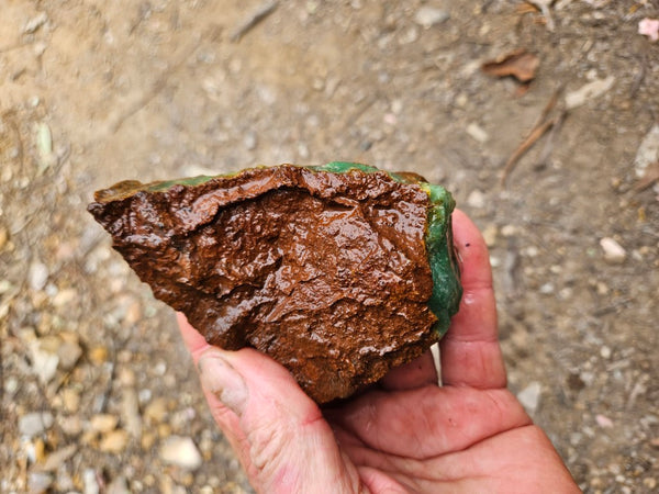 Chrysoprase rough.  CHR 216