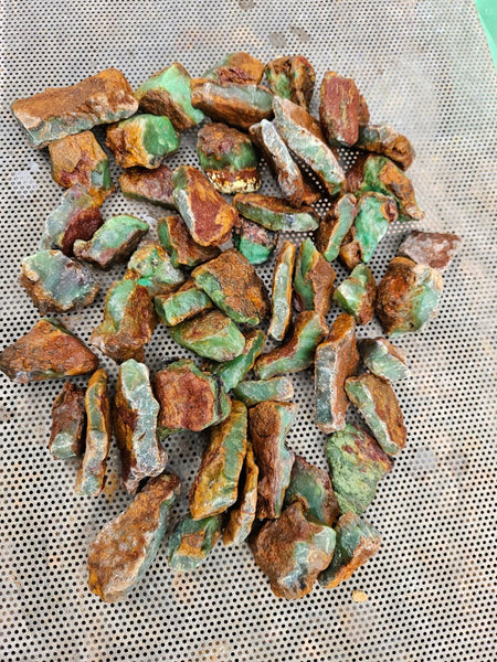 Chrysoprase rough.  CHR 218