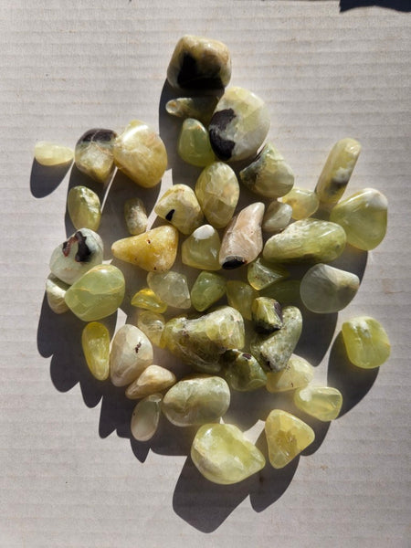 Tumble Polished Prehnite PRT121