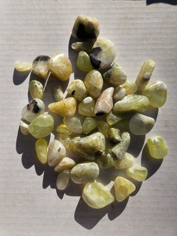 Tumble Polished Prehnite PRT121