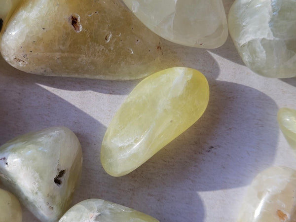 Tumble Polished Prehnite PRT121