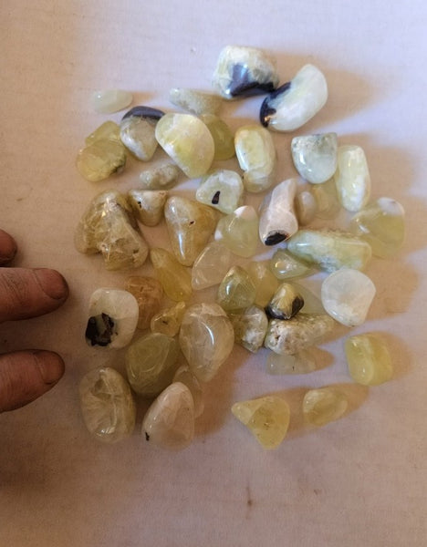 Tumble Polished Prehnite PRT121