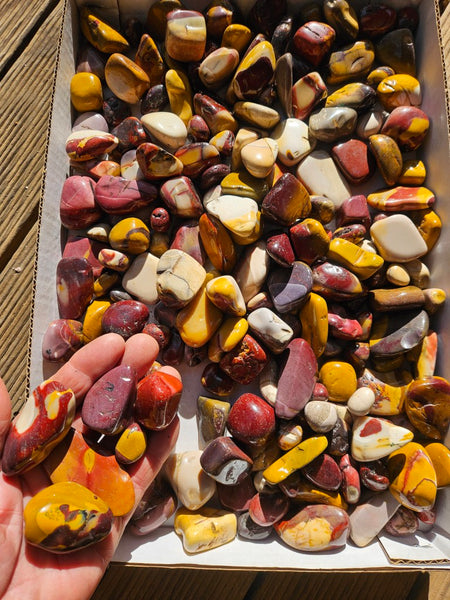4 kg. Tumble Polished Mookaite MKT200