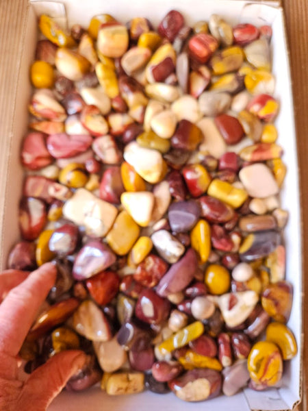 4 kg. Tumble Polished Mookaite MKT200