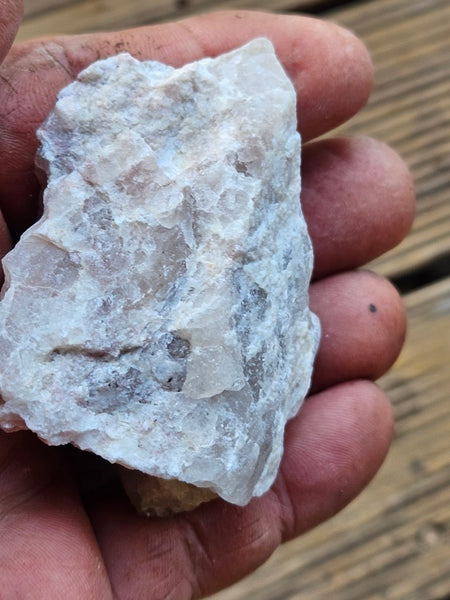 Rough Eucryptite. Fluorescent mineral specimen EUR108