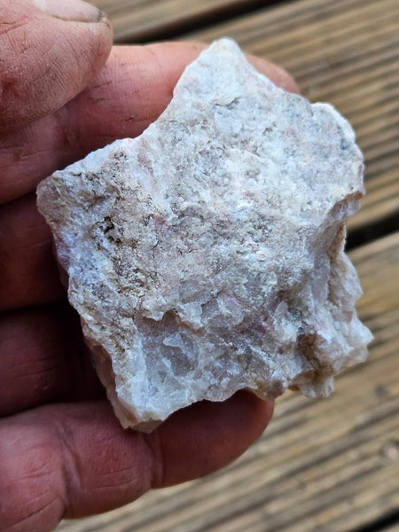 Rough Eucryptite. Fluorescent mineral specimen EUR108