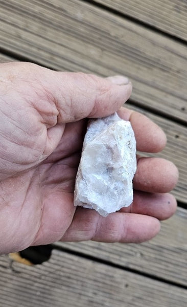 Rough Eucryptite. Fluorescent mineral specimen EUR108