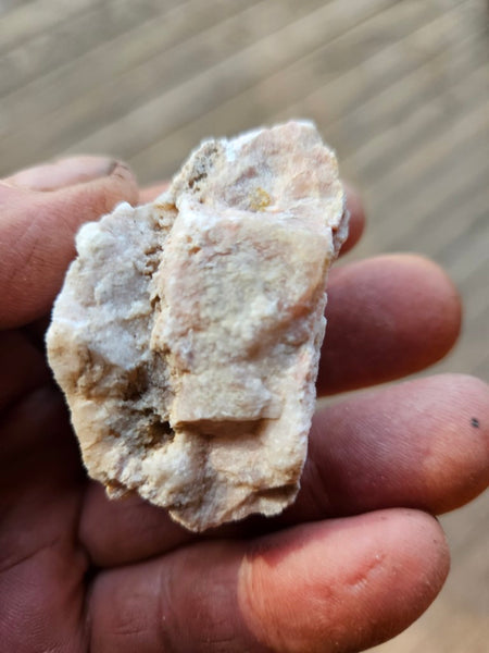 Rough Eucryptite. Fluorescent mineral specimen EUR109