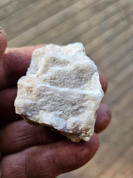 Rough Eucryptite. Fluorescent mineral specimen EUR109