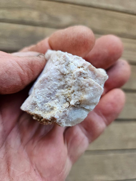 Rough Eucryptite. Fluorescent mineral specimen EUR109