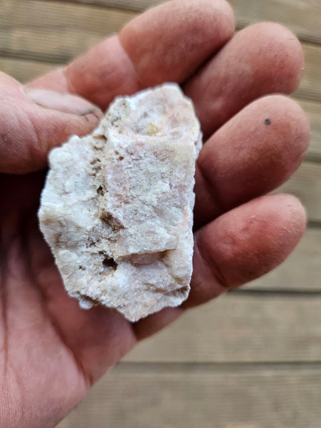 Rough Eucryptite. Fluorescent mineral specimen EUR109