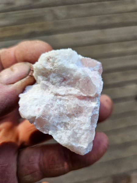 Rough Eucryptite. Fluorescent mineral specimen EUR110