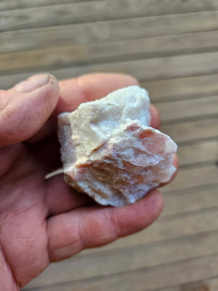 Rough Eucryptite. Fluorescent mineral specimen EUR110