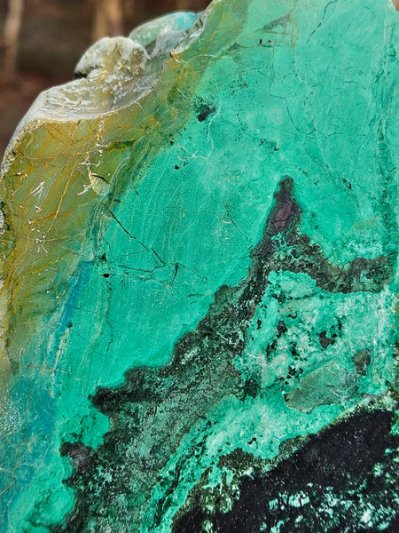Polished De Grussa copper ore display specimen  CO142