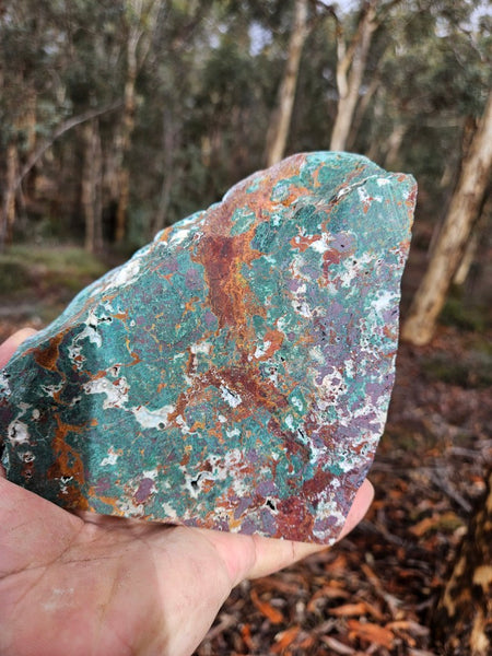 Polished De Grussa copper ore display specimen  CO143