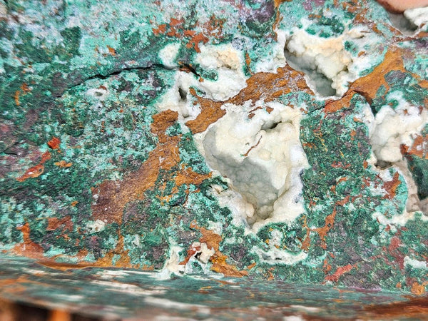 Polished De Grussa copper ore display specimen  CO143