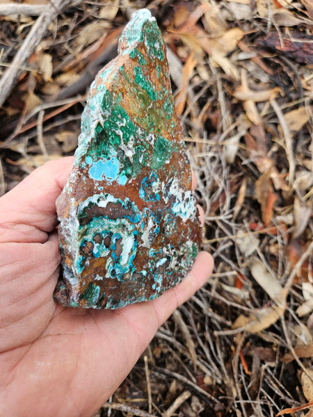 Polished De Grussa copper ore slab CO141