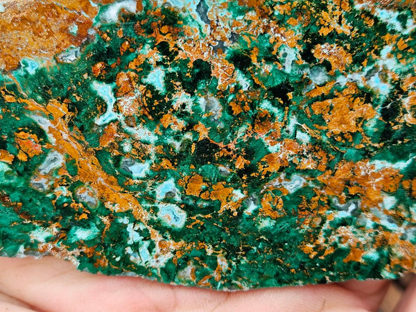 Polished De Grussa copper ore slab CO140