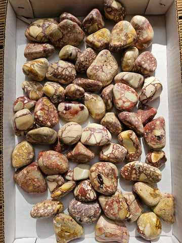 3 kg Tumble Polished Brecciated Mookaite BMT114