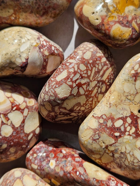 3 kg Tumble Polished Brecciated Mookaite BMT114